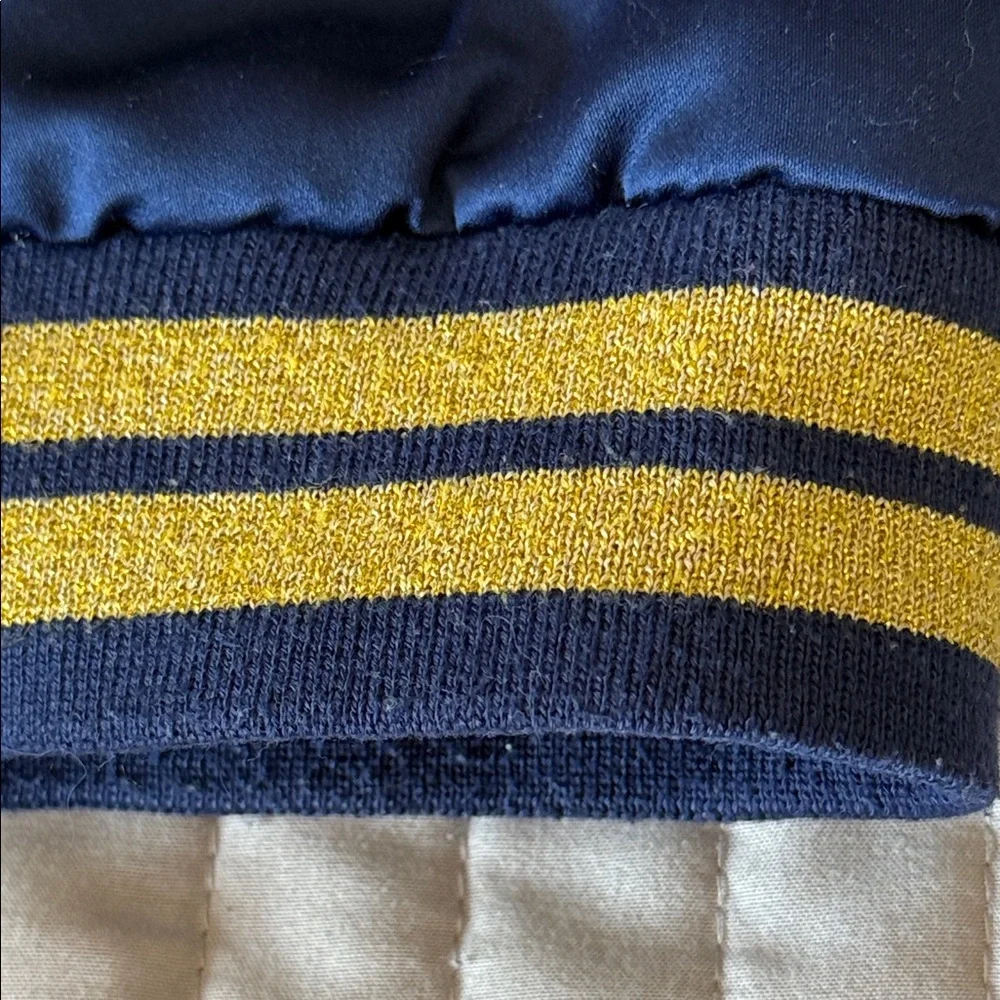 Disney Belle Blue and Gold Bomber Jacket small - Picture 5 of 13